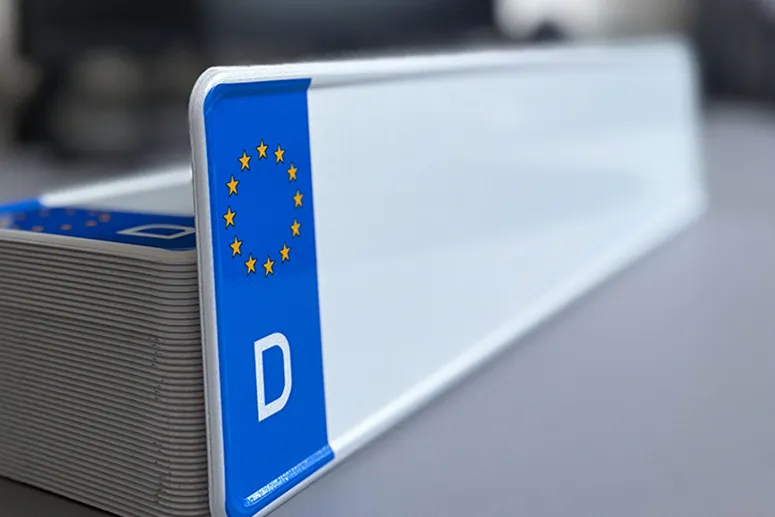 Euro D-Kennzeichen