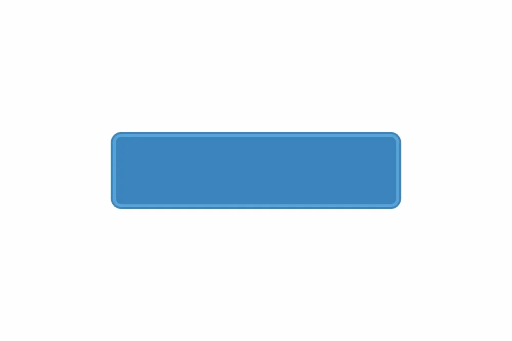 Schild hellblau reflex 340 x 90 x 1 mm