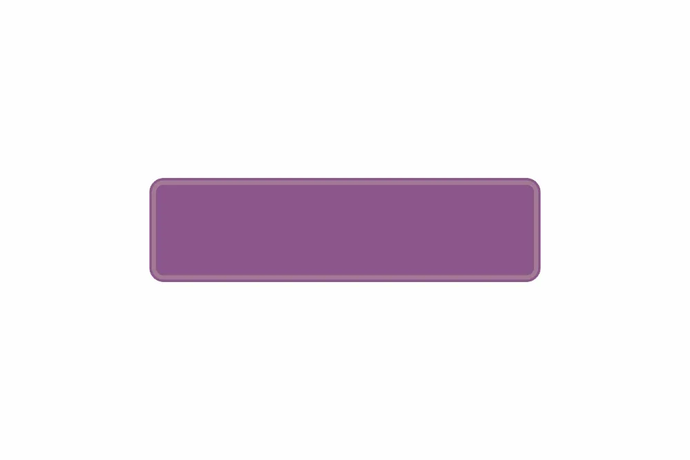 Schild violett 340 x 90 x 1 mm