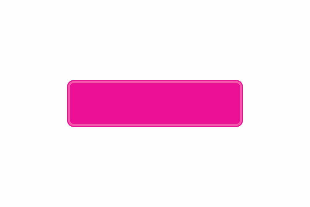 Schild pink 340 x 90 x 1 mm