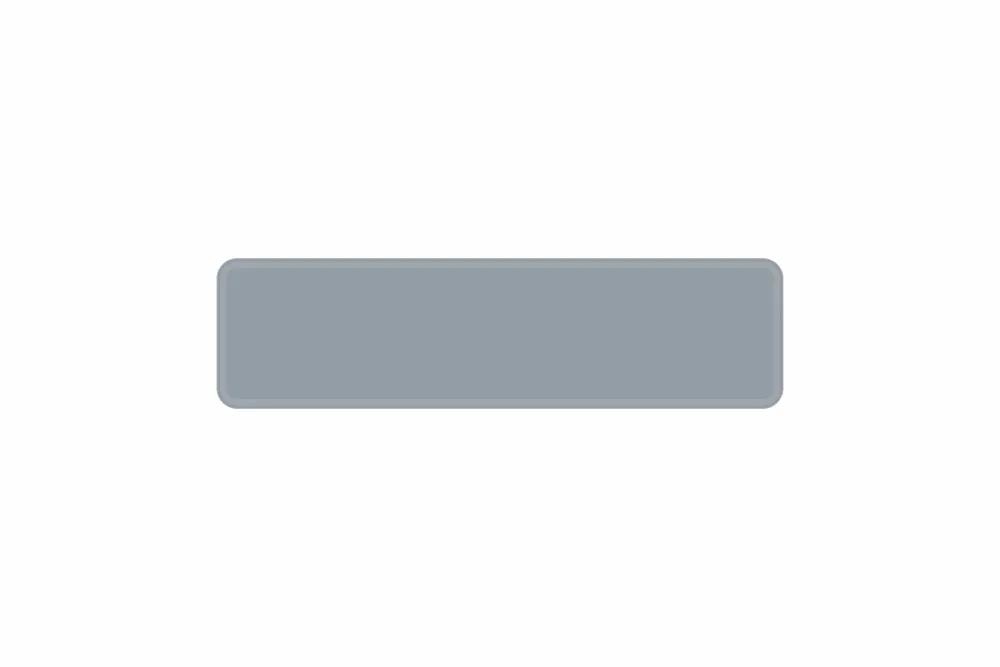Schild silber 340 x 90 x 1 mm