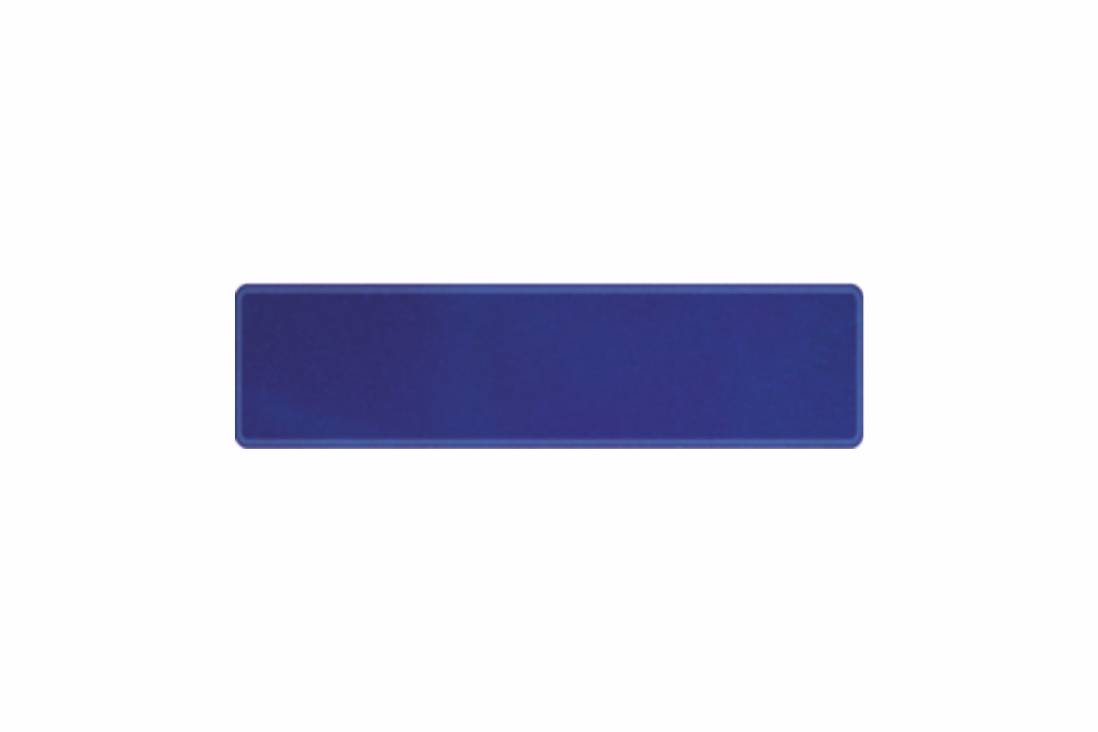 Plate sparkling dark blue 340 x 90 x 1 mm