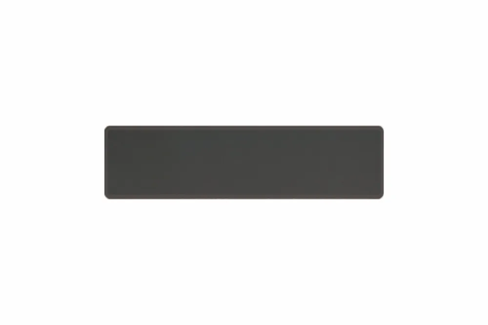 Schild sparkling schwarz 340 x 90 x 1 mm