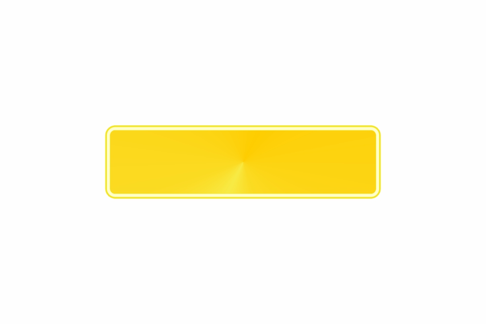 Schild gelb fluoreszierend 340 x 90 x 1 mm