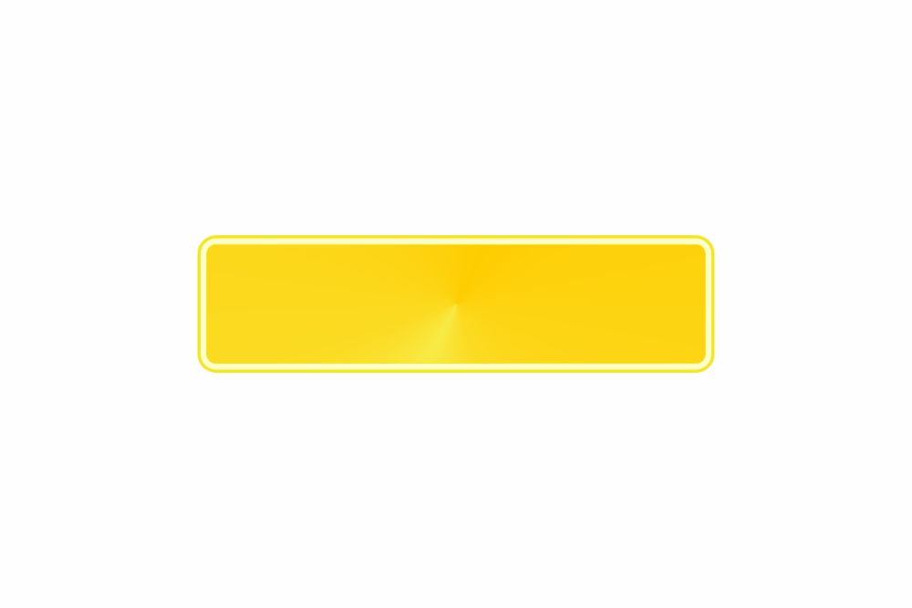 Plate yellow fluorescent 340 x 90 x 1 mm