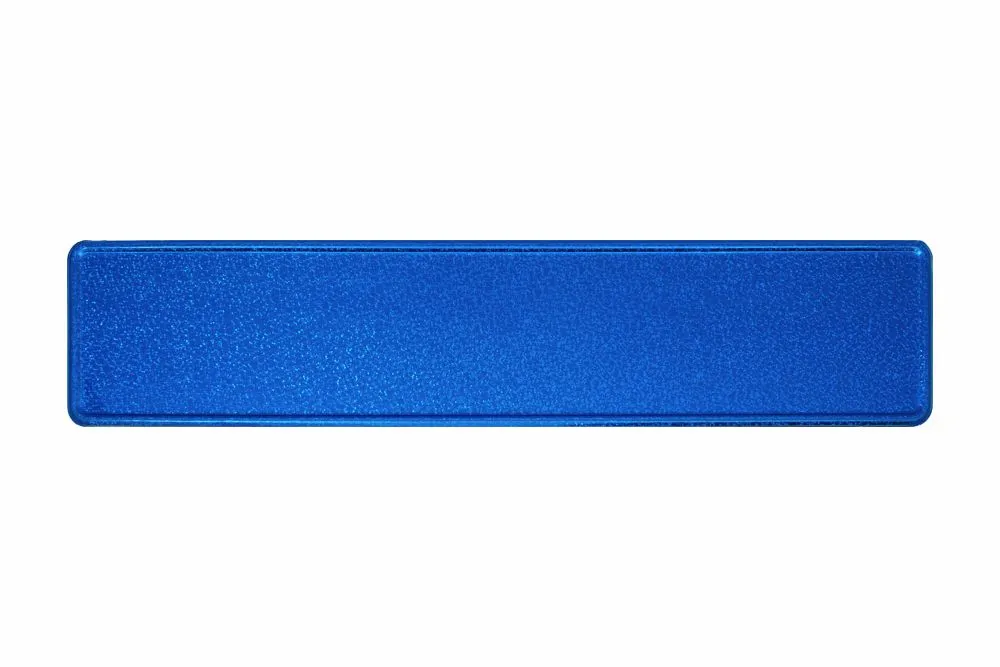 Schild glitzer blau 520 x 110 x 1 mm