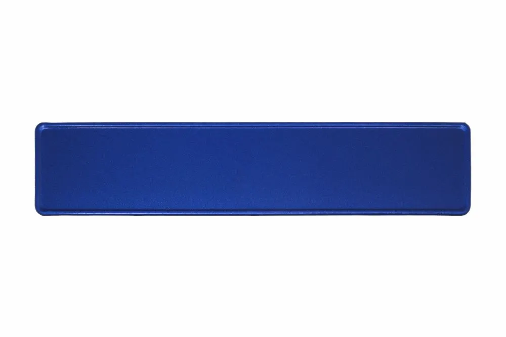 Schild sparkling blau dunkel 520 x 110 x 1 mm