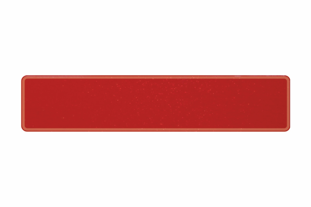 Schild sparkling rot 520 x 110 x 1 mm