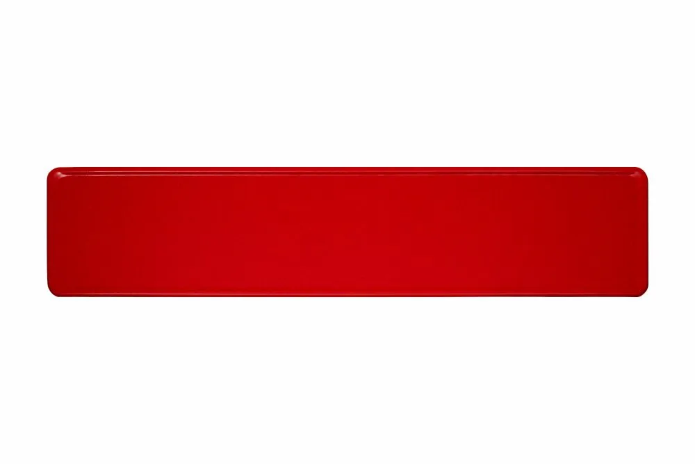 Schild sparkling rot 520 x 110 x 1 mm