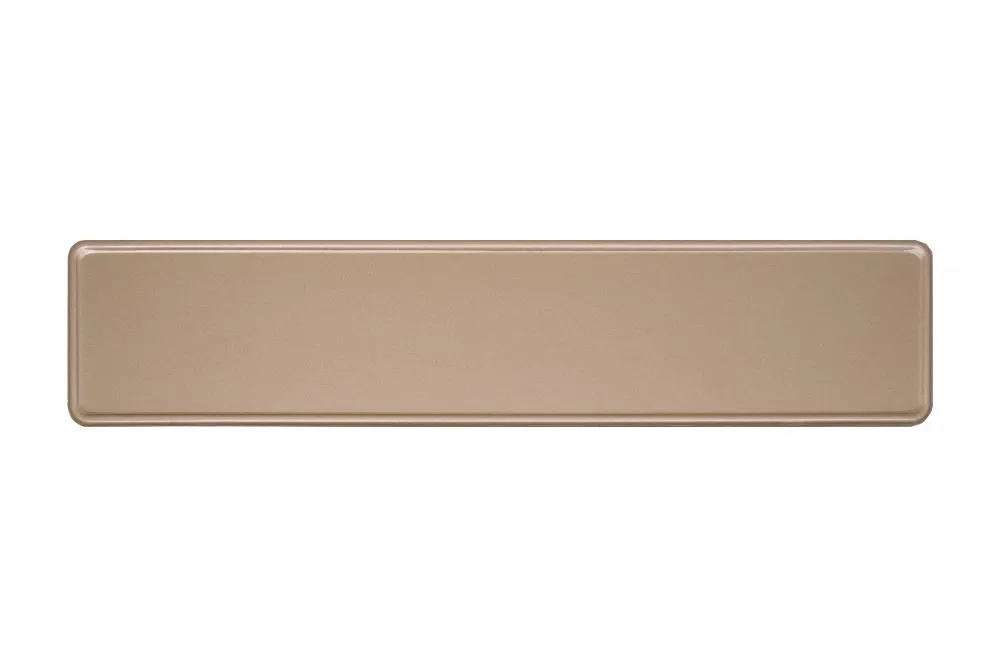 Plate sparkling gold 520 x 110 x 1 mm
