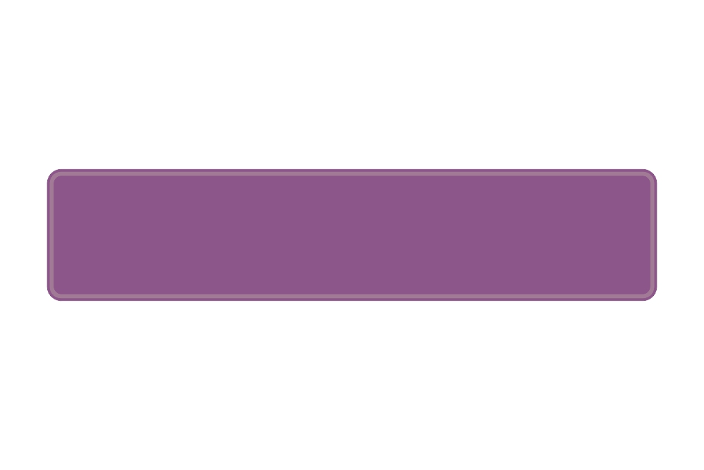 Schild violett 520 x 110 x 1 mm