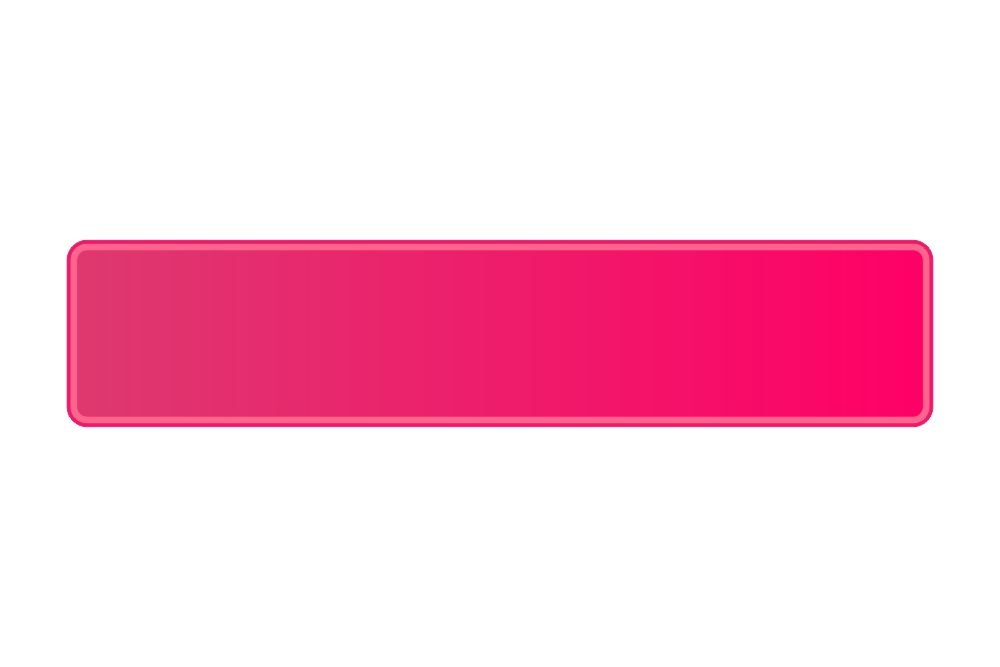 Schild pink fluoreszierend 520 x 110 x 1 mm