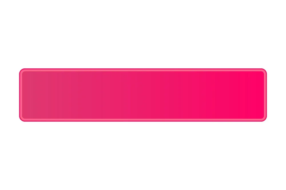 Schild pink fluoreszierend 520 x 110 x 1 mm