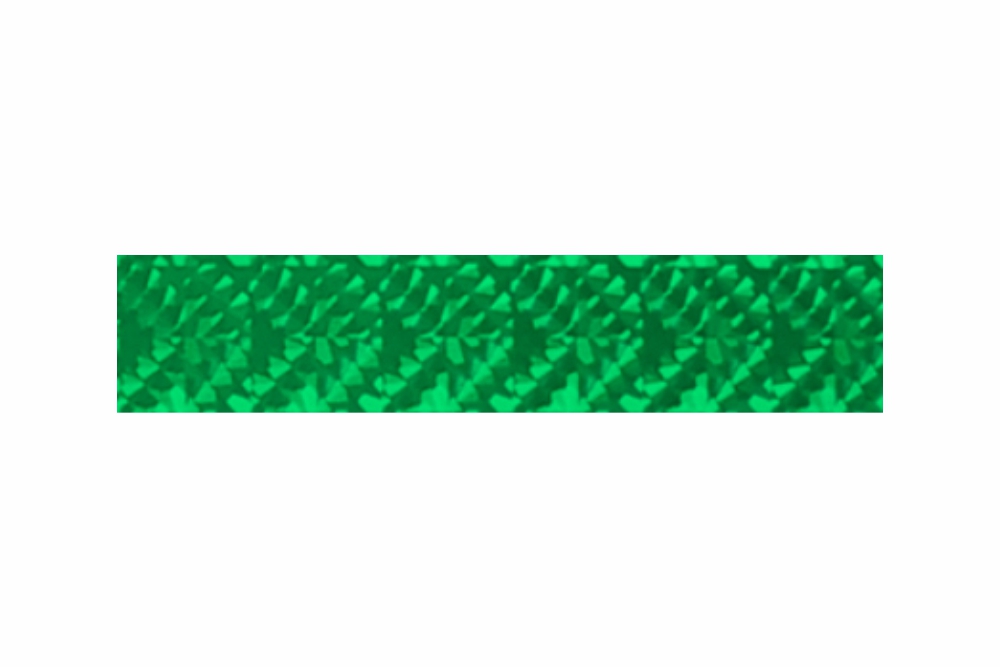 Heißprägefolie glitzer grün 61 m x 120 mm