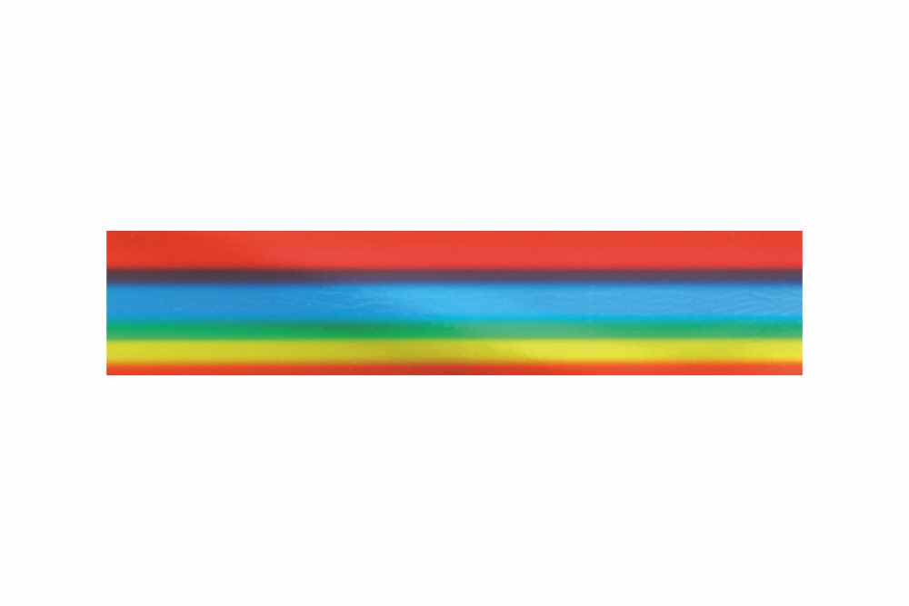 Heißprägefolie Regenbogen 61 m x 152,5 mm