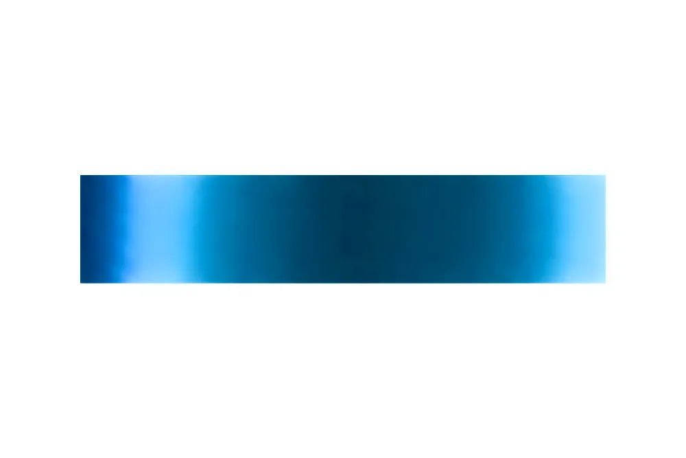 Heißprägefolie cyan blau glänzend 122 m x 120 mm