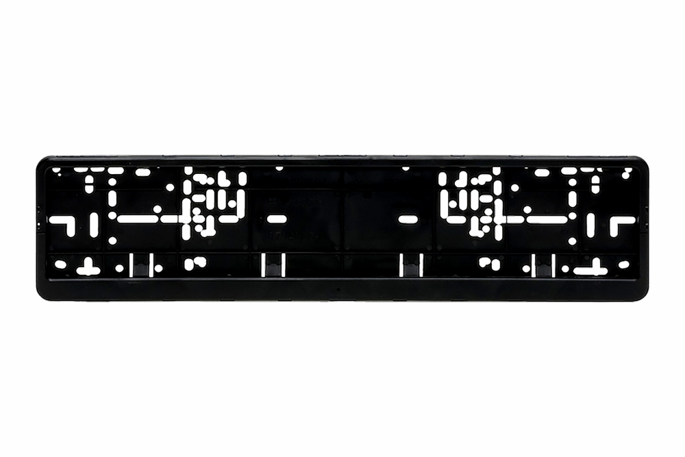 Kennzeichenhalter Würth Klappfix plus schwarz 520 x 110 mm