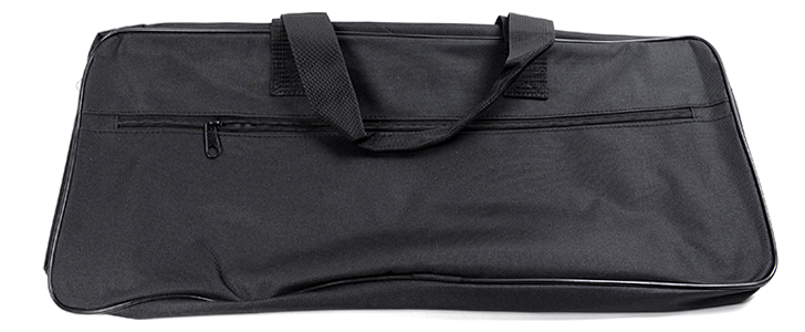 Bag for plates black