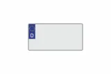Kennzeichen Euro D 300 x 150 x 1 mm
