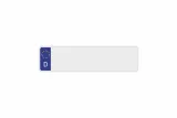 Schild Euro D / Deutschland weiß reflex 340 x 90 x 1 mm