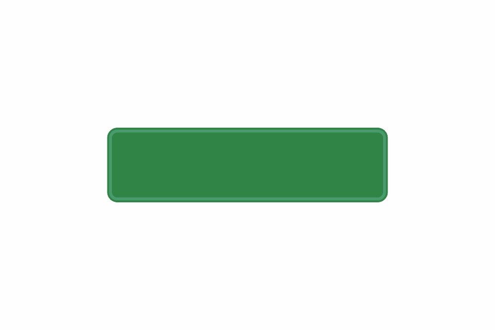 Schild grün reflex 340 x 90 x 1 mm