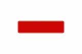 Schild rot reflex 340 x 90 x 1 mm