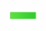 Plate green fluorescent 340 x 90 x 1 mm