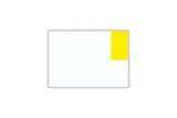 License Plate Short-Term / Temporary white reflex 280 x 200 x 1 mm