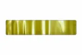 Plate Gold high shine 520 x 110 x 1 mm