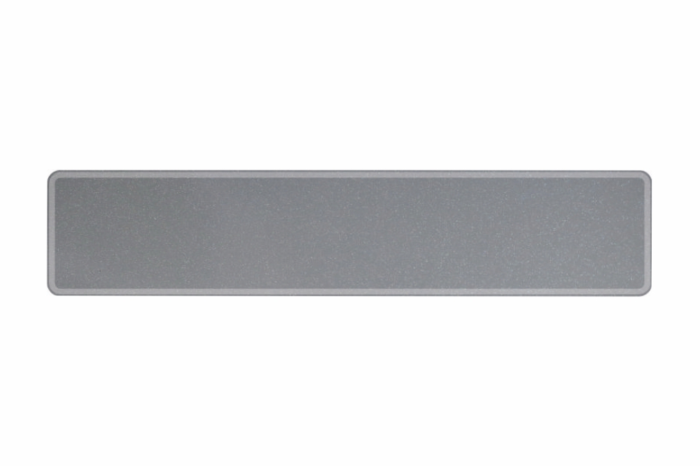 Schild sparkling silber 520 x 110 x 1 mm