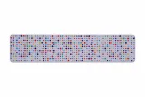 Schild Dots reflex 520 x 110 x 1 mm