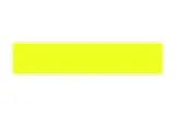 Plate sulfury yellow 520 x 110 x 1 mm
