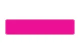 Schild pink 520 x 110 x 1 mm