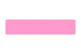 Plate light pink 520 x 110 x 1 mm
