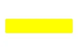 Plate yellow fluorescent 520 x 110 x 1 mm