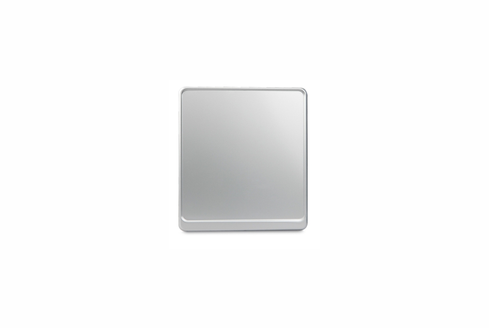 Alu-Verstärker 180 x 200 mm silber
