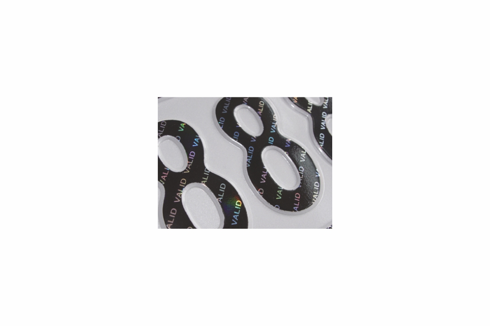Heißprägefolie schwarz 305 m x 120 mm VALID holographic