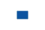 Hausnummer 2-stellig dunkelblau reflex 153 x 112 x 1 mm