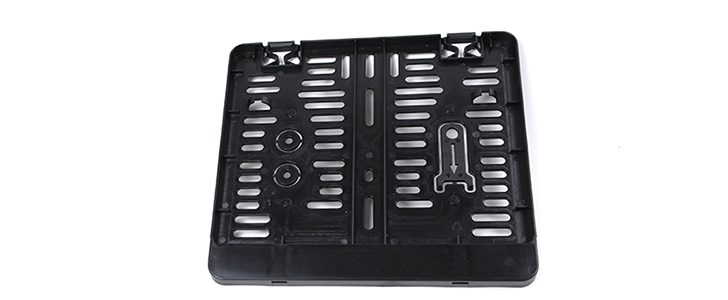 Kennzeichenhalter schwarz 250 x 200 mm