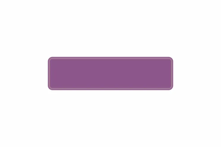 Schild violett 340 x 90 x 1 mm