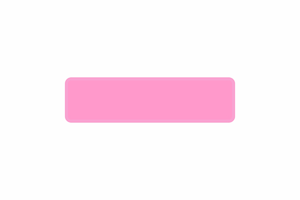 Plate light pink 340 x 90 x 1 mm