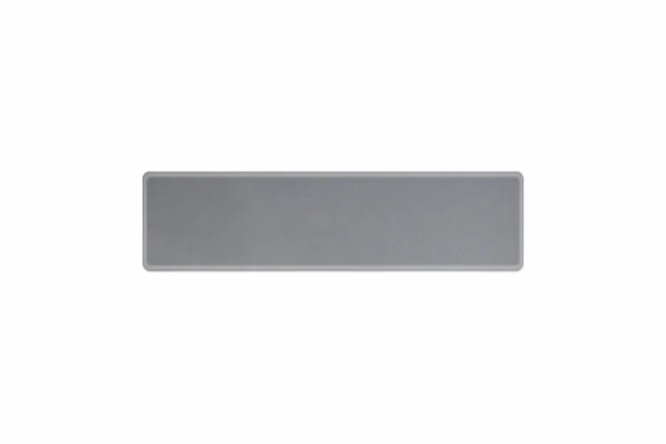 Plate sparkling silber 340 x 90 x 1 mm