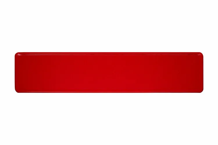 Schild sparkling rot 520 x 110 x 1 mm
