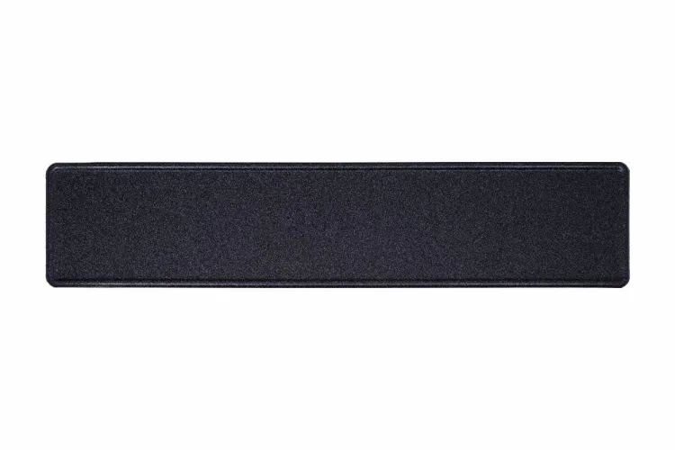 Schild sparkling schwarz 520 x 110 x 1 mm