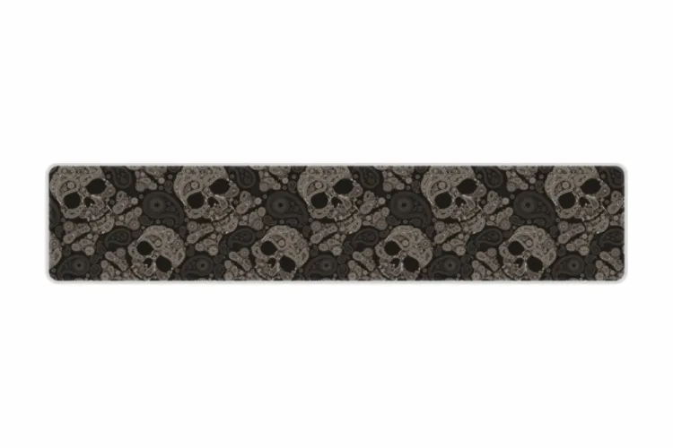 Schild Skull reflex 520 x 110 x 1 mm