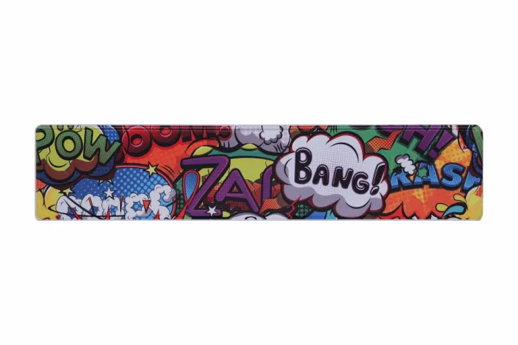 Schild Bubbles reflex 520 x 110 x 1 mm
