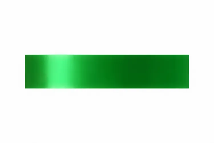Hot Stamping foil green gloss 122 m x 120 mm