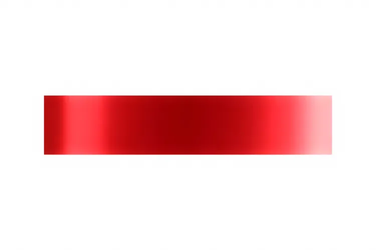 Hot Stamping foil red gloss 122 m x 120 mm