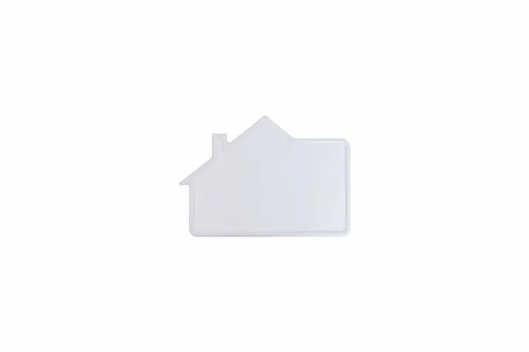 Plate House Number Contour House 2-digits white reflex 195 x 139 x 1 mm