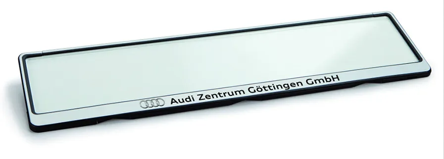 Kennzeichenhalter Future silber 520 x 110 mm